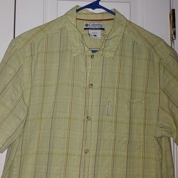 Columbia Mens button down dress shirt Sz M - Picture 3 of 6